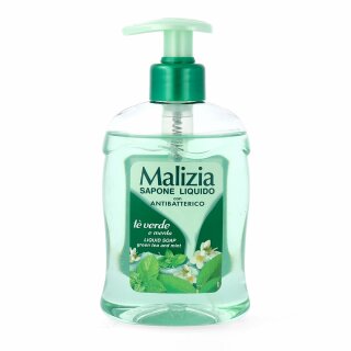 MALIZIA Flüssigseife grüner Tee & Minze 300 ml