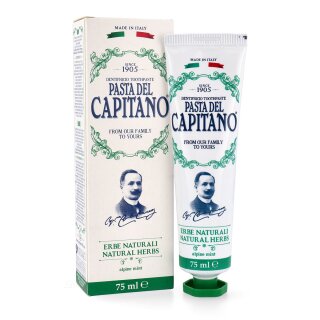 Pasta del Capitano Premium Edition 1905 Kräuter Zahnpasta 75 ml