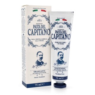 Pasta del Capitano Premium Collection Edition 1905 Rezept Whitening Zahnpasta 75ml