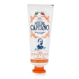 Pasta del Capitano Premium Edition 1905 ACE Zahnpasta Reisegröße 25 ml