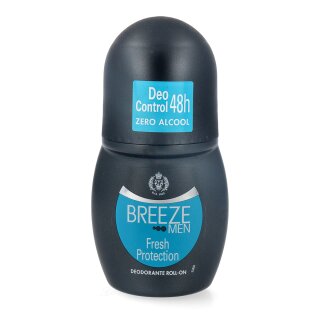 Breeze Men Fresh Protection Deo Roller ohne Alkohol 50 ml