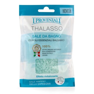 I Provenzali Thalasso Badesalz mit Ätherischen Ölen 80 g