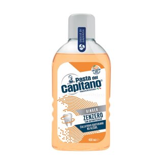 Pasta del Capitano Antibakterielles Mundwasser mit Ingwer 400 ml