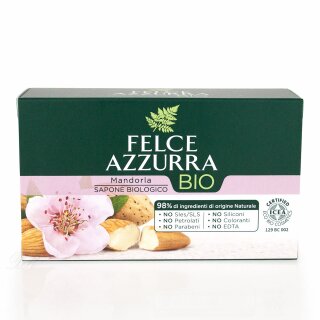 Paglieri Felce Azzurra BIO Mandel Seife 125 g