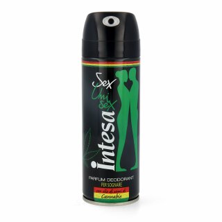 Intesa Unisex Cannabis Parfum Deodorant 125 ml