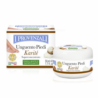 I Provenzali Fußsalbe Konzentrat Karité Sheabutter 50 ml
