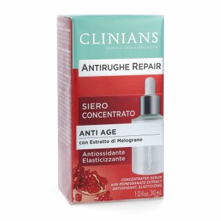 CLINIANS Antifalten Serum mit Granatapfel-Extrakt 30 ml