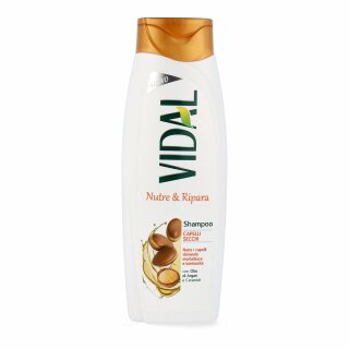 VIDAL Shampoo trockenes Haar Arganöl & Ceramide 250ml Nutre e ripara