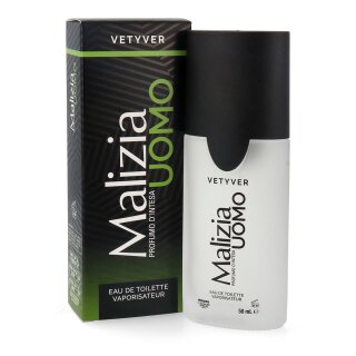 Malizia UOMO Vetyver Parfum Eau de Toilette 50 ml vapo