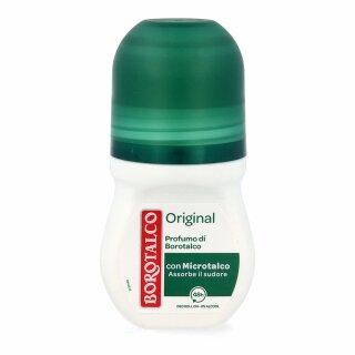 Borotalco Original Deoroller ohne Alkohol 50 ml