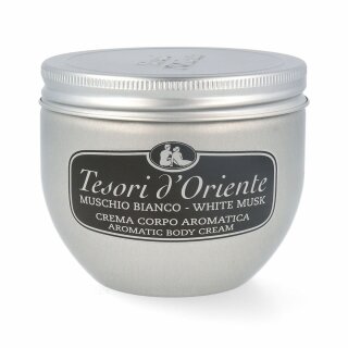 tesori d Oriente - muschio bianco Koerpercreme 300ml Tiegel