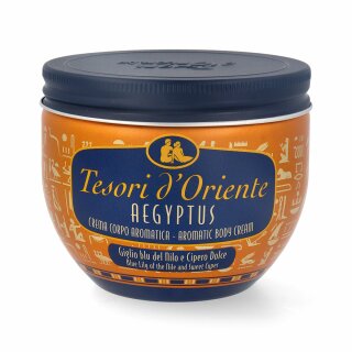 tesori d´Oriente Aegyptus Körpercreme im Tiegel 300 ml