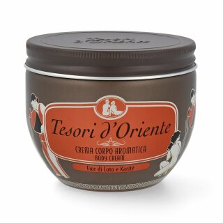 Tesori dOriente Lotusblüte / Fior di Loto Körpercreme im Tiegel 300 ml