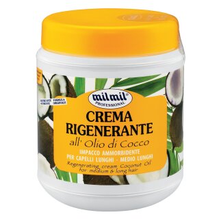 milmil Crema Rigenerante Haarmaske mit Kokosöl 1000 ml