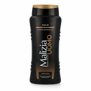 MALIZIA UOMO GOLD - Duschgel & Shampoo 2in1 250ml