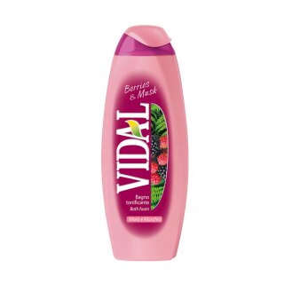 VIDAL Badeschaum Brombeere & Moschus 500 ml