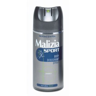 MALIZIA unisex  SPORT ENERGY  Parfum Deodorant 150ml