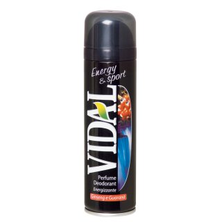 VIDAL Deo - Energy & Sport mit Ginseng & Guarana 150ml