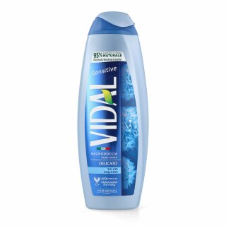 Vidal Bagnoschiuma Sensitive Talco Liquido 500ml