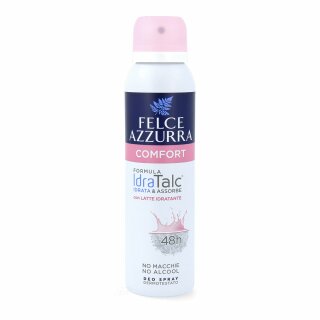 PAGLIERI Felce Azzurra Deo idra Talc Comfort 150ml ohne Alkohol