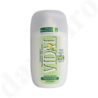 VIDAL Intimseife Freshness Minze pH5.0 - 250 ml