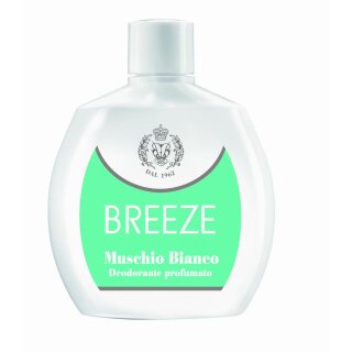 Breeze Deodorant Squeeze Muschio bianco 100ml