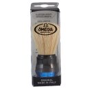 Omega Rasierpinsel reine borste 10077 blauer griff